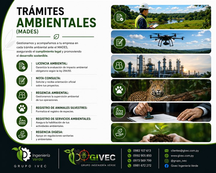 Flyer IVEC trámites ambientales MADES