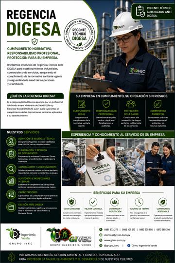Flyer IVEC regencia DIGESA